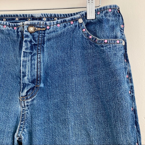 Bling Rivet Jeans 6 - Picture 2 of 12